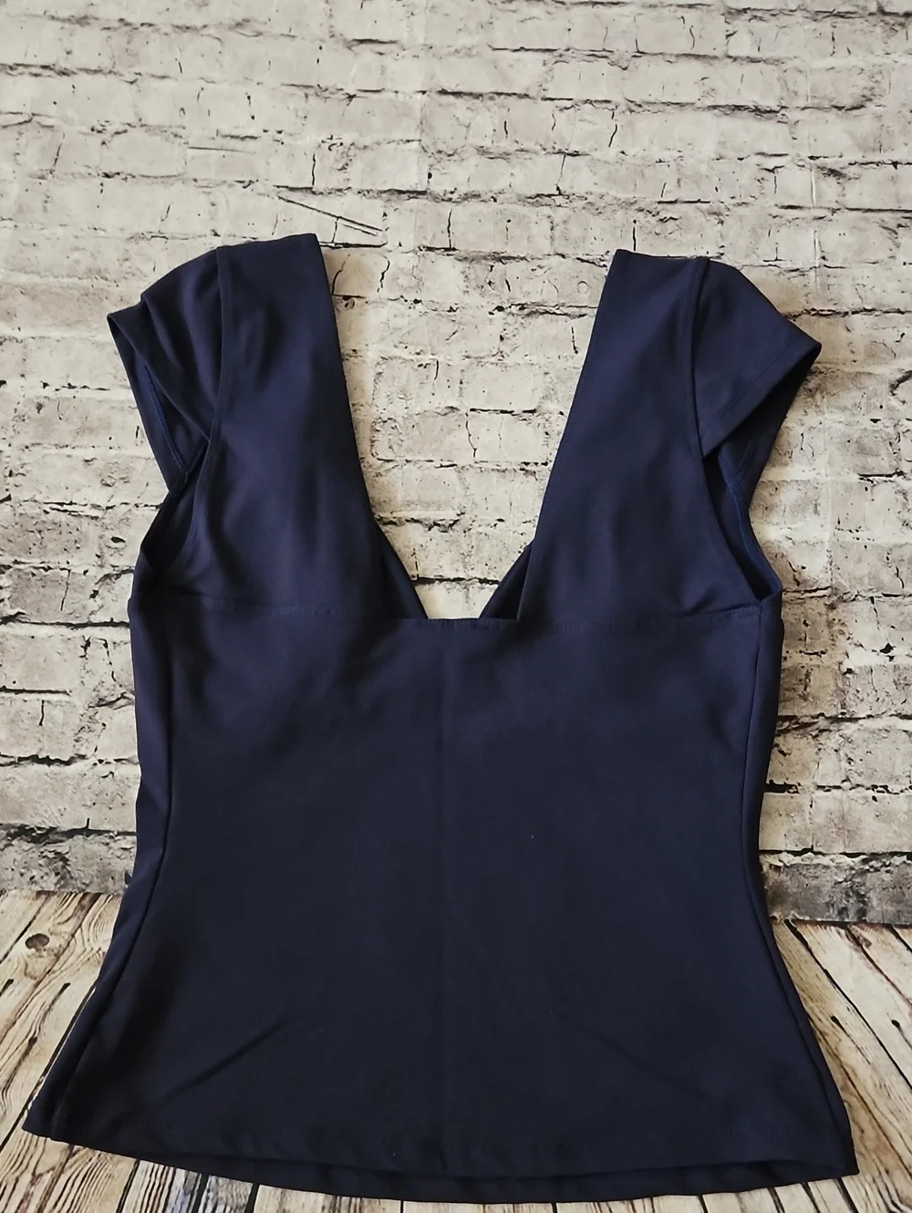 Free People Duo Corset Cami in Jazzberry, Navy